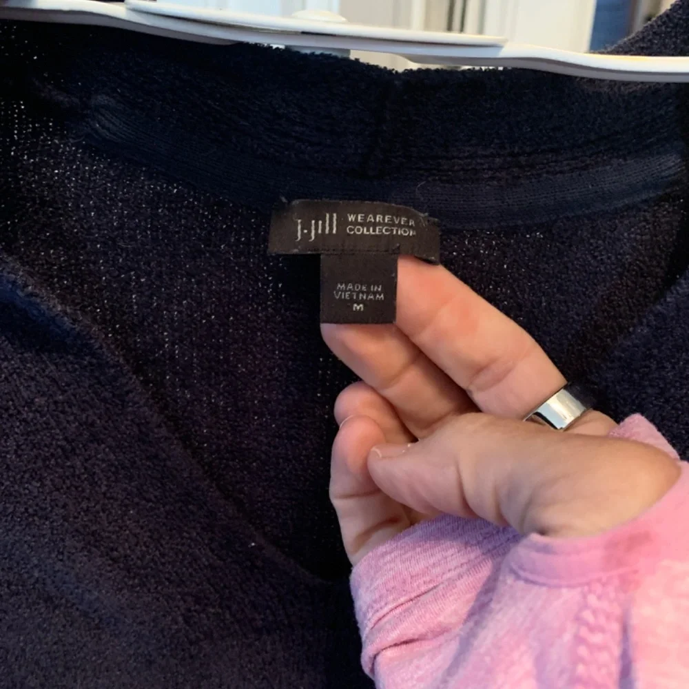 J.Jill Wearever collection midnight blue soft oversized sweater. Worn about 4-5x